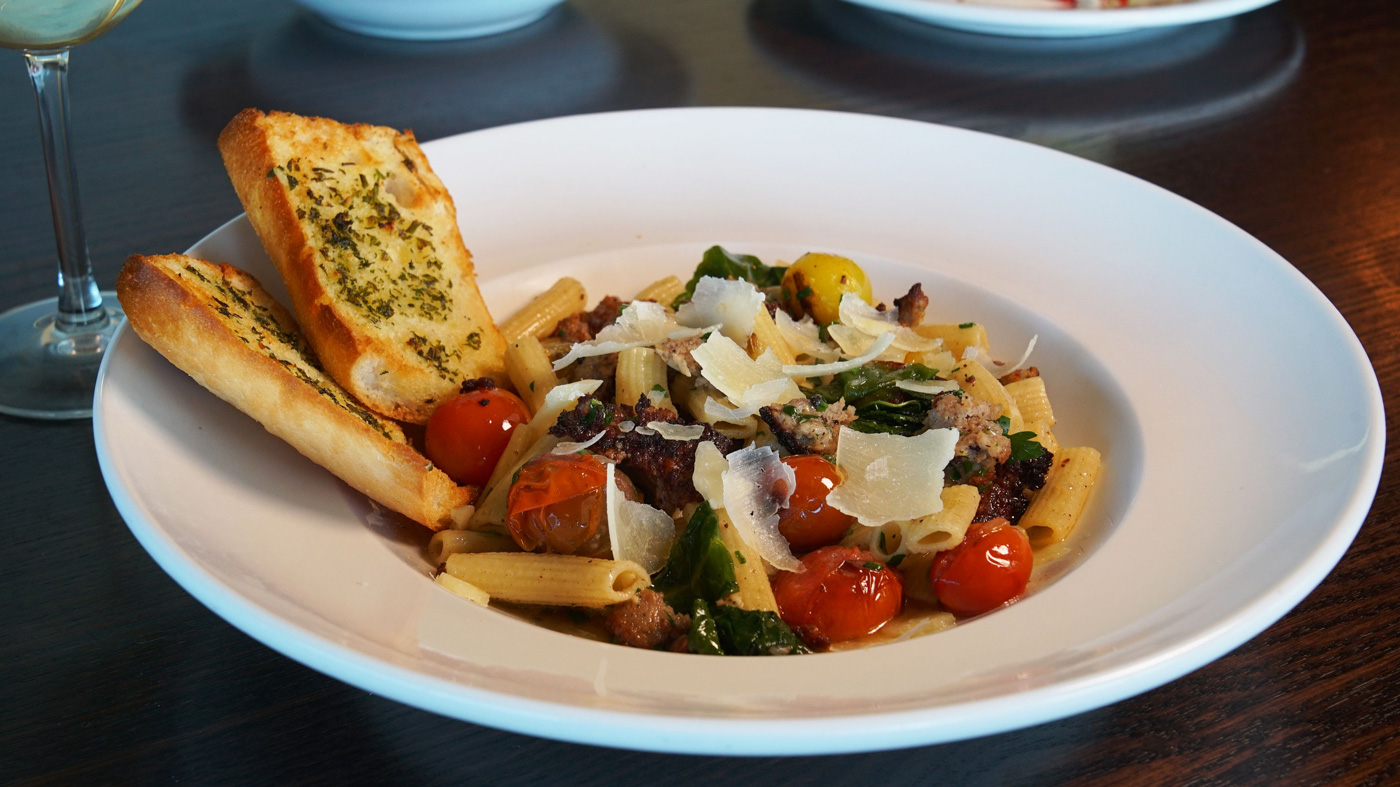 Peoria-penne_with_roast_veggies_and_parmesan