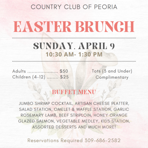 Easter Sunday Brunch @ Country Club of Peoria