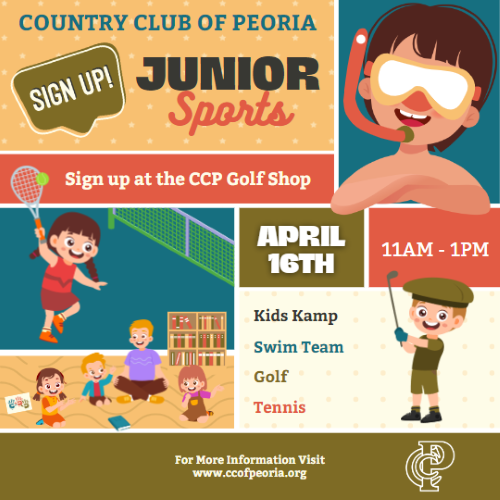 Junior Sports Sign-Up @ Golf Shop