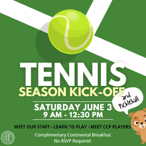 Tennis Season Kick Off @ Country Club of Peoria