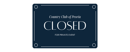 Club Closed @ 2PM for Private Event